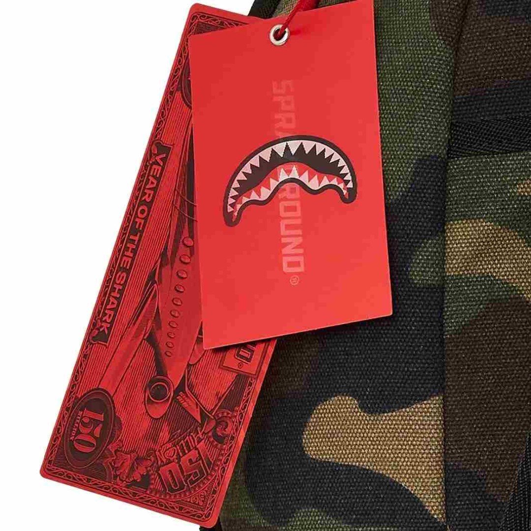 Rucksack Sprayground | Shark Central Camo Dlxs