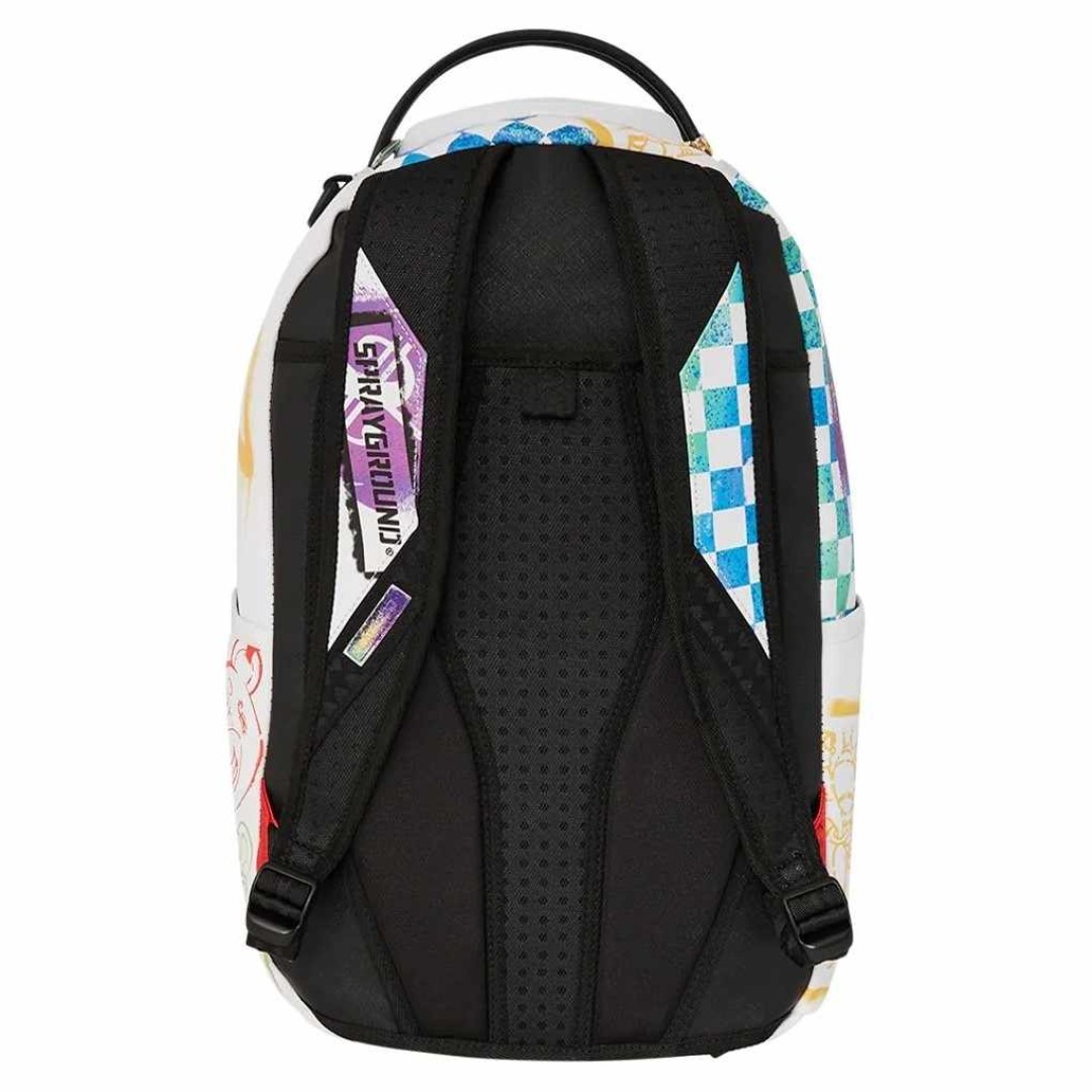 Rucksack Sprayground | Shark Central Stencils White DLXSV