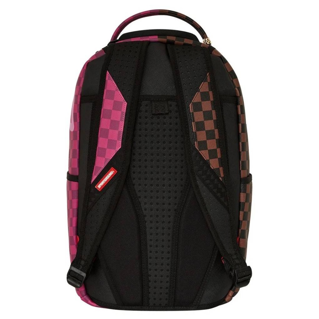 Rucksack Sprayground | Split Sip Pink Check Dlxsv