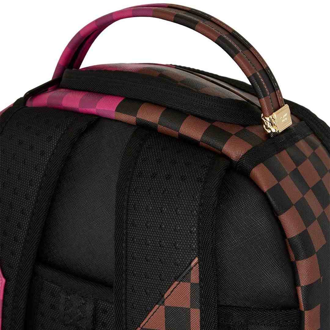 Rucksack Sprayground | Split Sip Pink Check Dlxsv