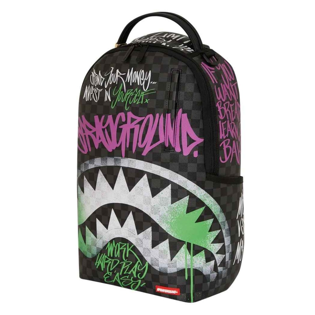 Backpack Sprayground Spray Poetry New Version Dlxsv