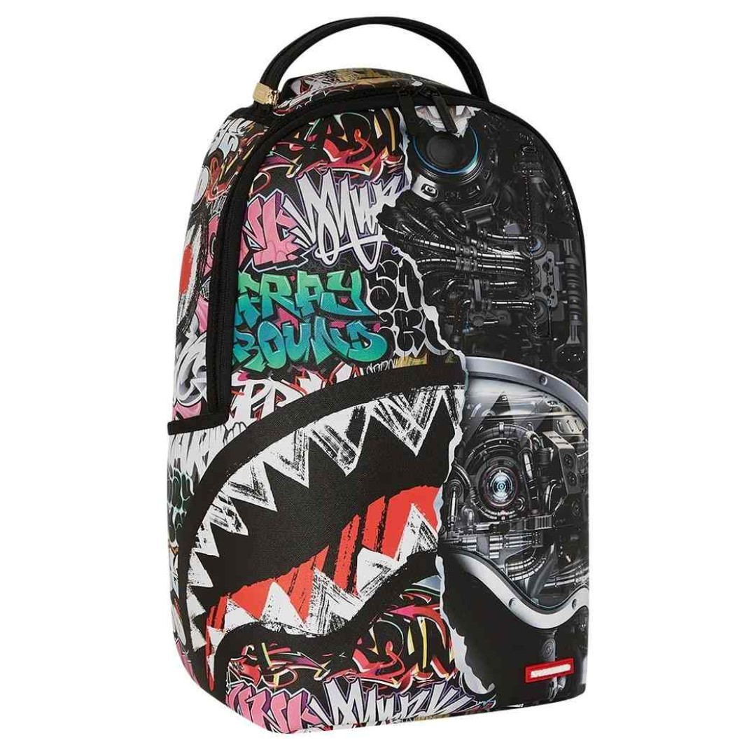 Rucksack Sprayground | Split Cybershark Dlxsv