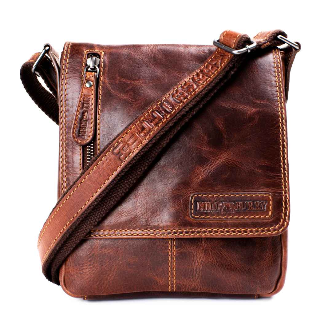 Leather shoulder bag Hill Burry | Clain