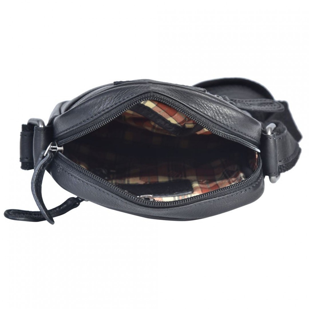 Leather shoulder bag Hill Burry | Hilly