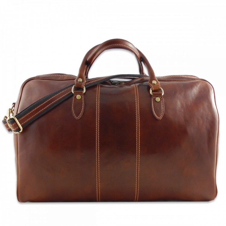 Leather Travel bag Optimist | Rock