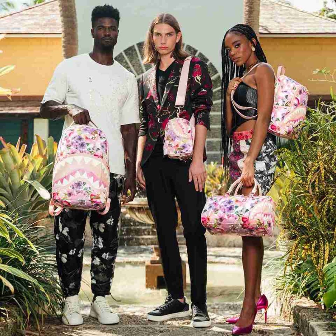 Ladies fashion handbag Sprayground | Painted Floral Sling