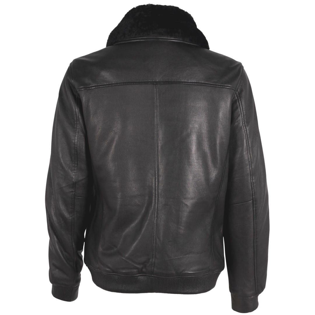 Men's leather jacket Deercraft | Fjort