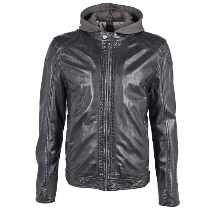 Men's leather jacket GIPSY | Darni