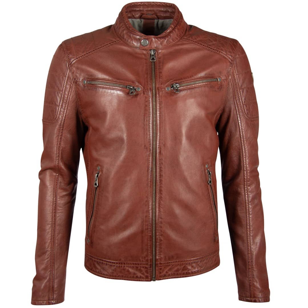 Men's leather jacket GIPSY | Derry