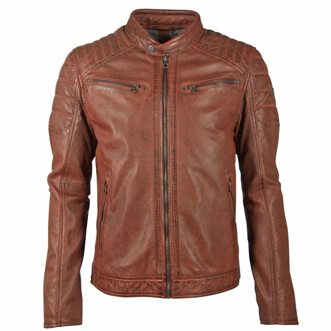 Men's leather jacket GIPSY | Romsey