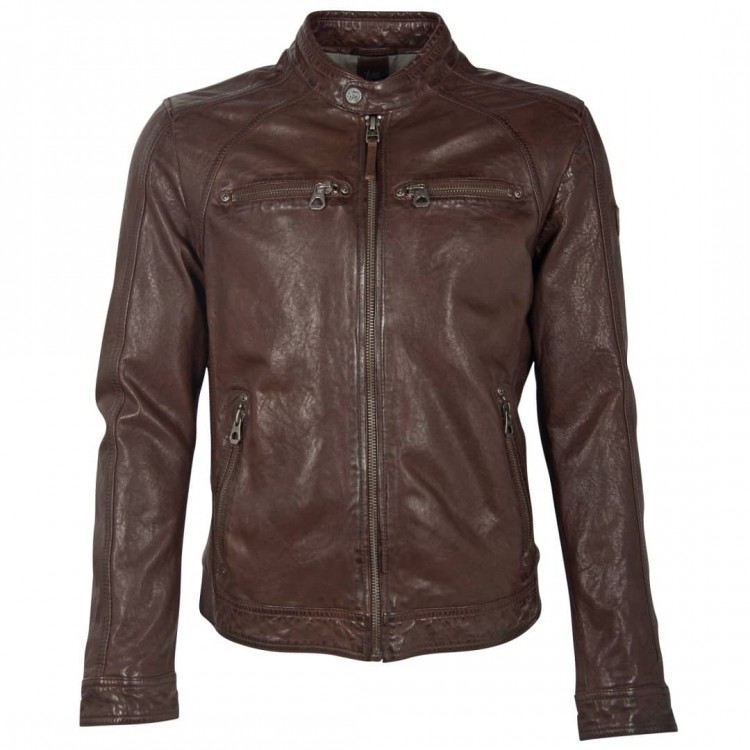 Men's leather jacket GIPSY | Tayson