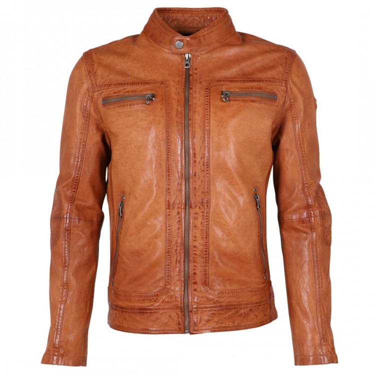 Men's leather jacket GIPSY | Bosko
