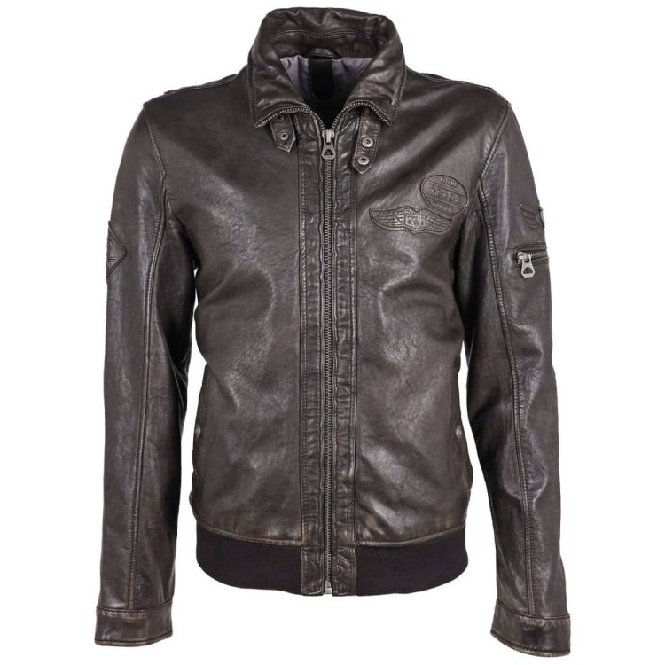 Men's leather jacket GIPSY | Canjon