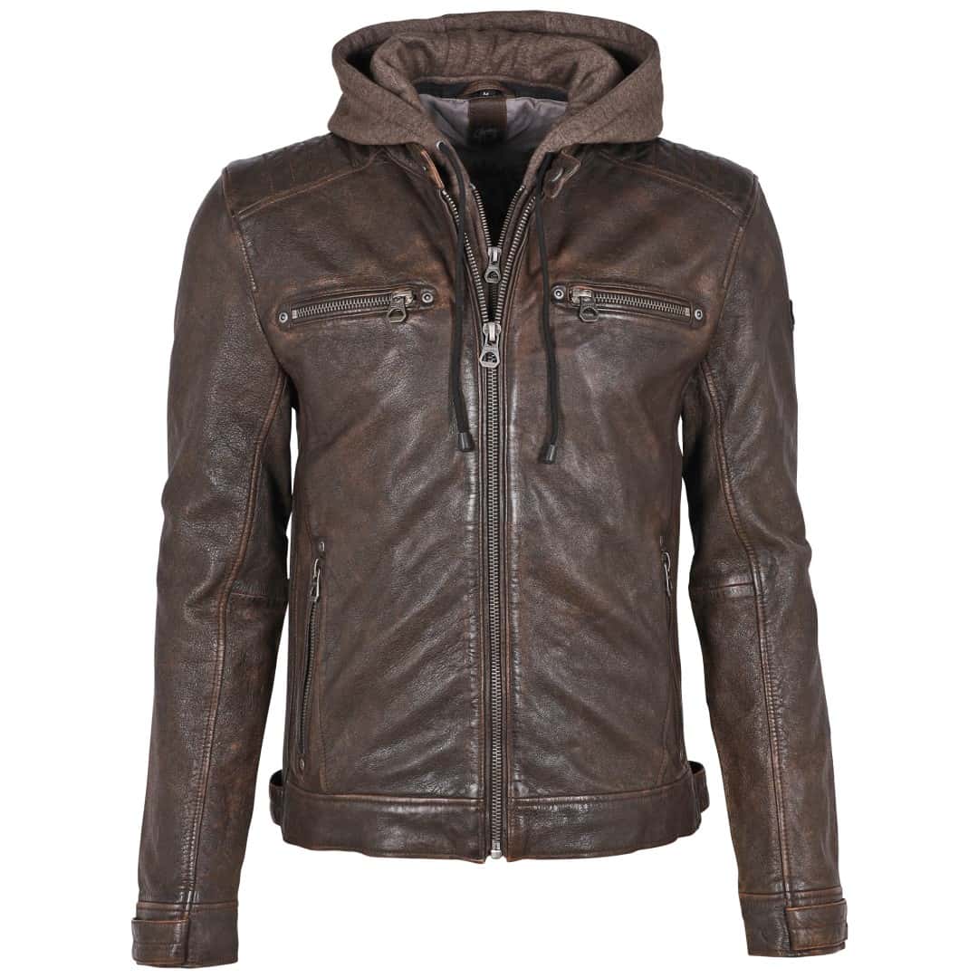 Men's leather jacket GIPSY | Magnu