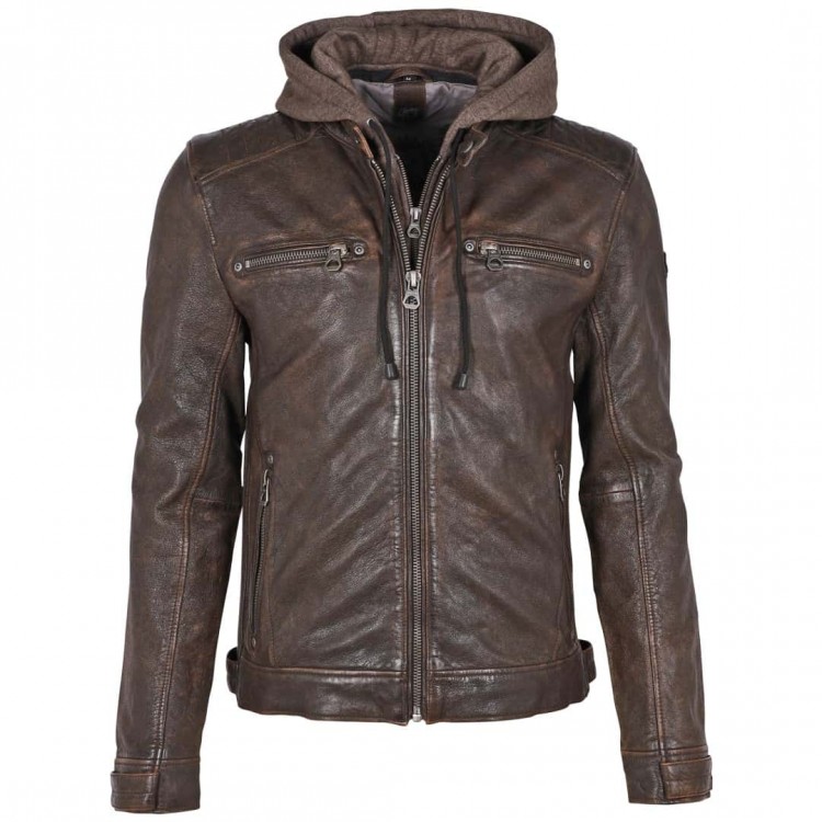 Men's leather jacket GIPSY | Magnu