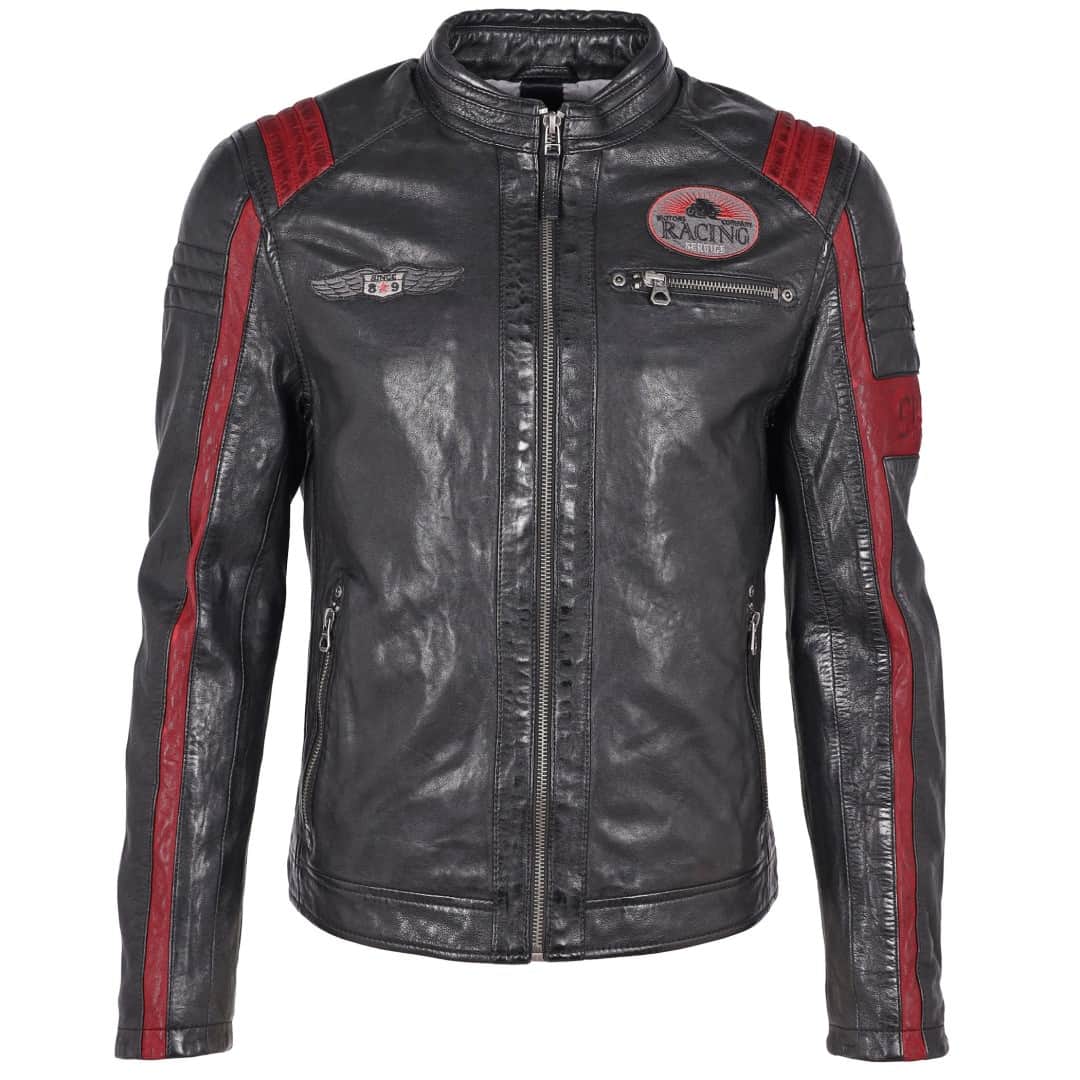 Men's leather jacket GIPSY | Medric