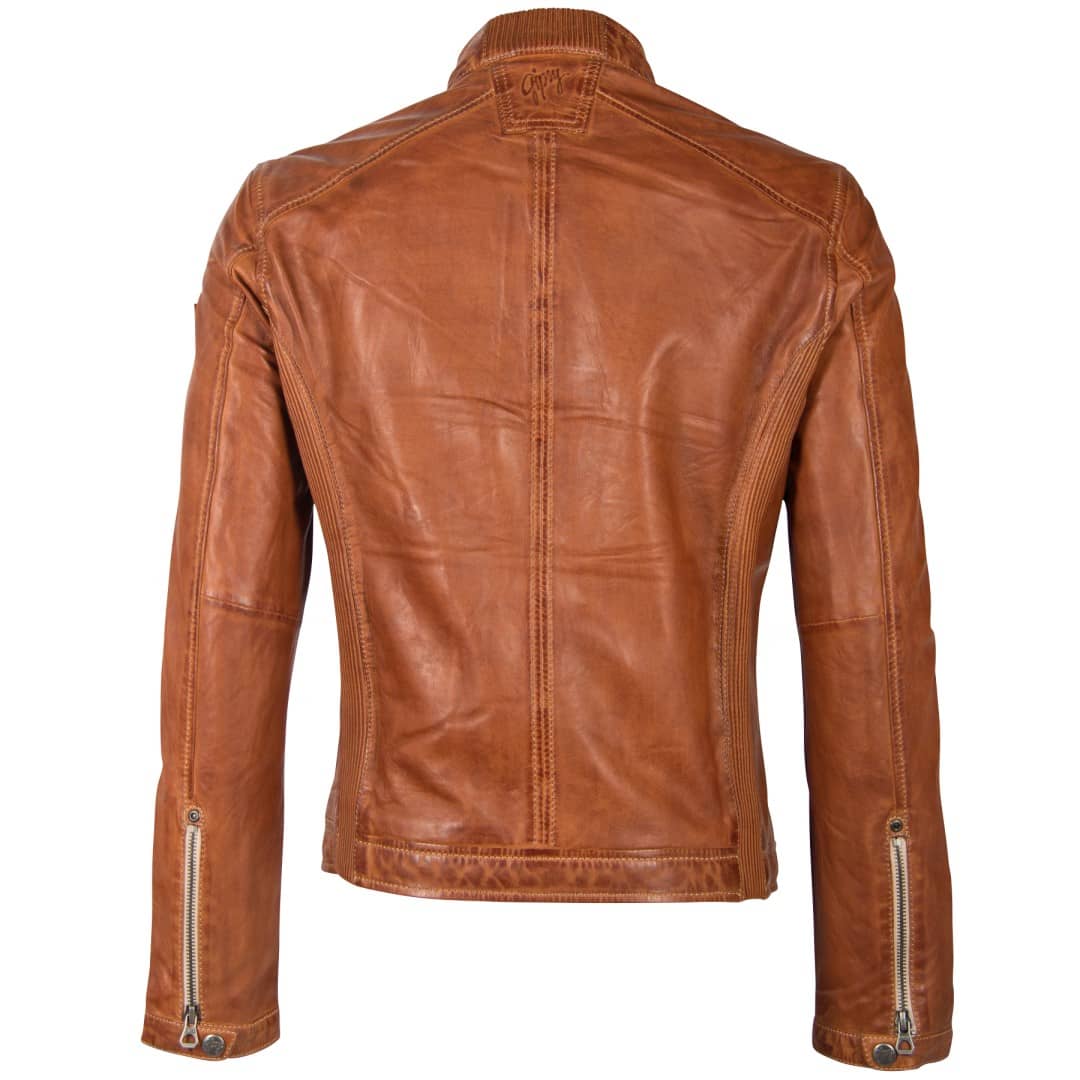 Men's leather jacket GIPSY Menny