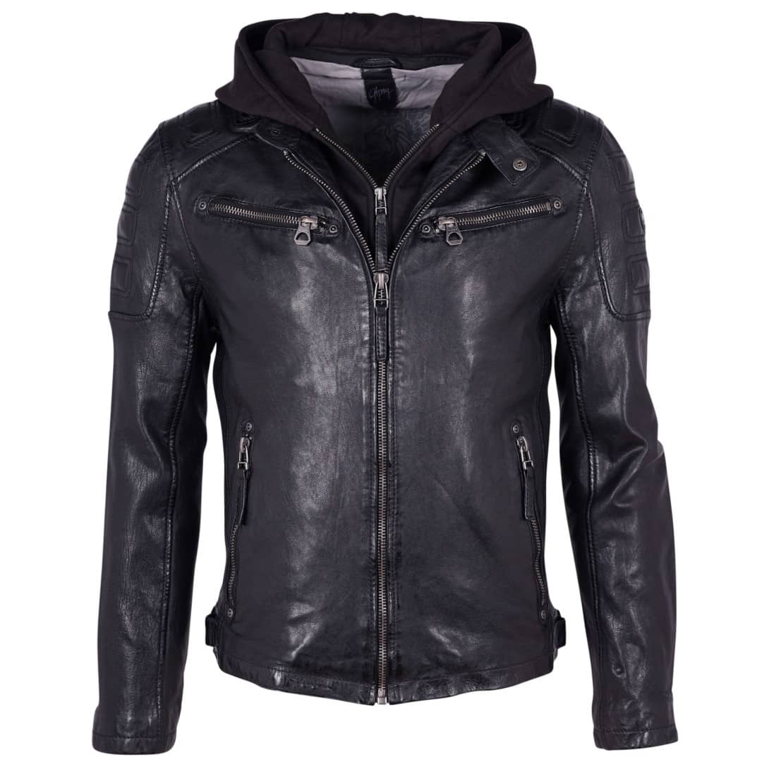 Men's leather jacket GIPSY Ryan