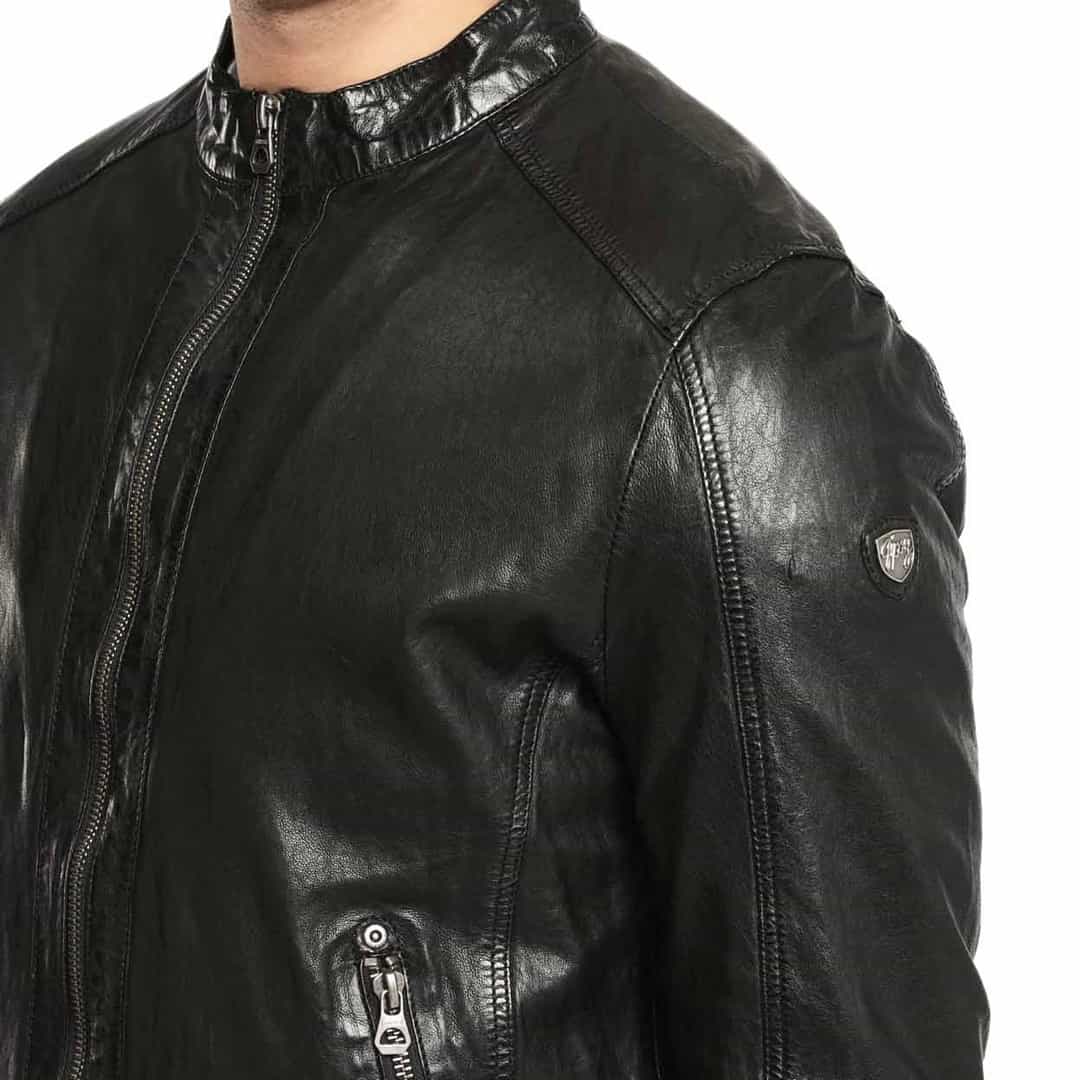 Men's leather jacket GIPSY | Grahan