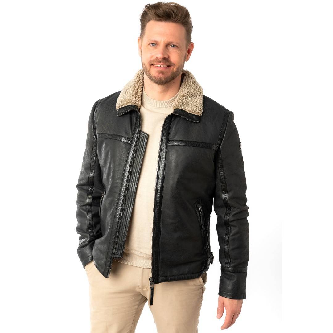 Moška usnjena jakna MAURITIUS | Alasko