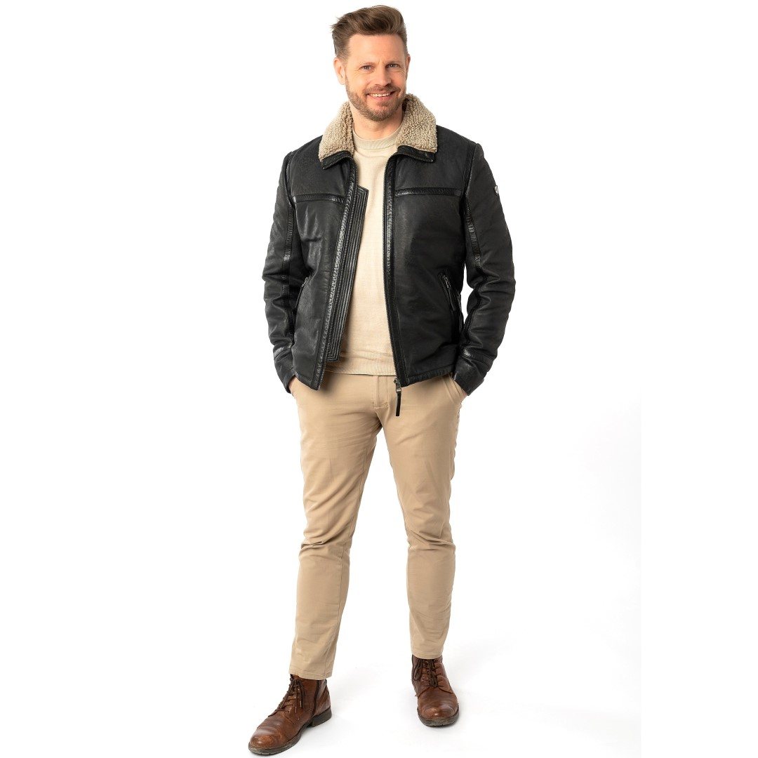 Moška usnjena jakna MAURITIUS | Alasko