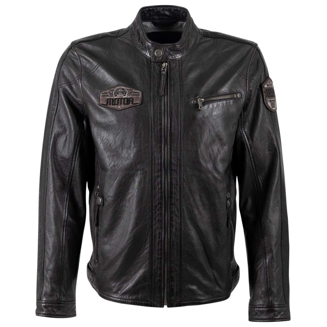 Men's leather jacket MAURITIUS | Shyko