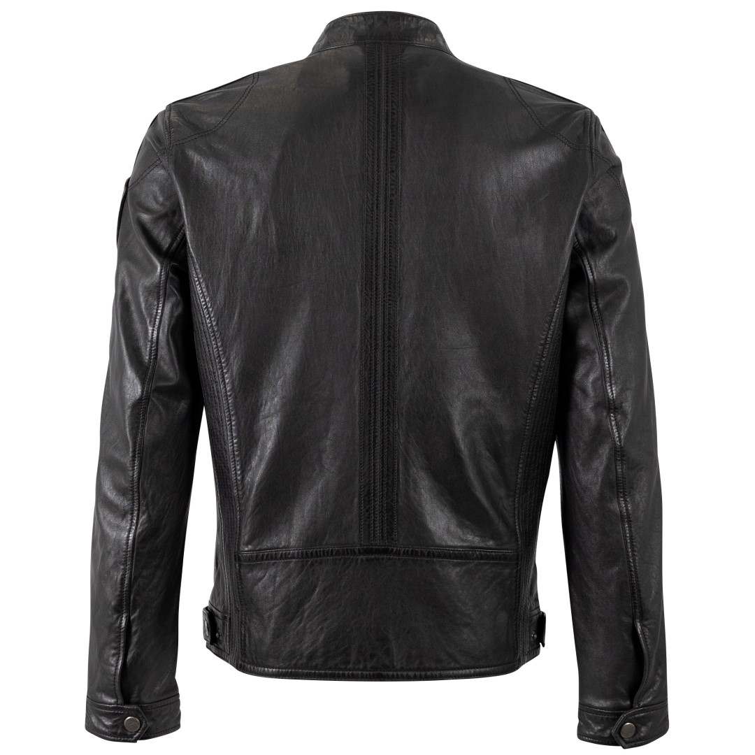 Men's leather jacket MAURITIUS | Shyko