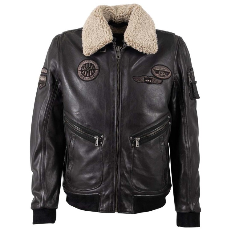 Men's leather jacket MAURITIUS | Starpilot