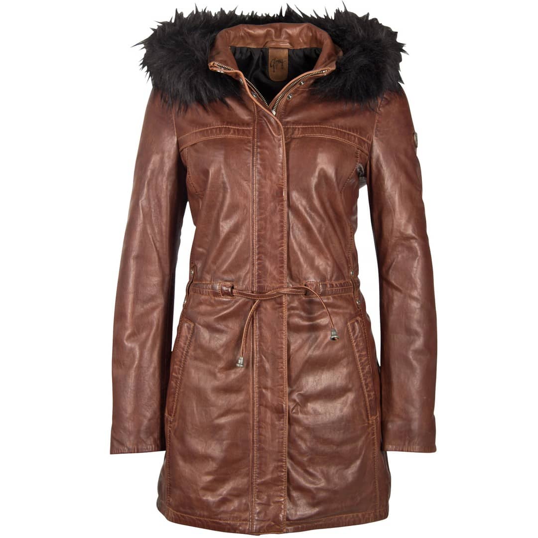 Ladies' leather coat GIPSY | Jayka