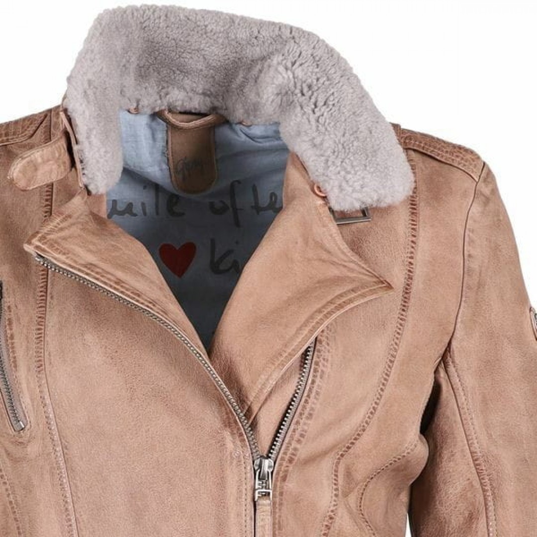 Ladies' leather coat GIPSY |Margy