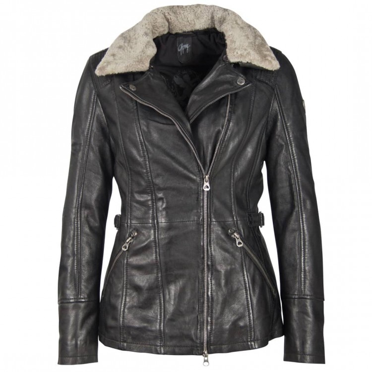 Ladies' leather jacket GIPSY | Sanja