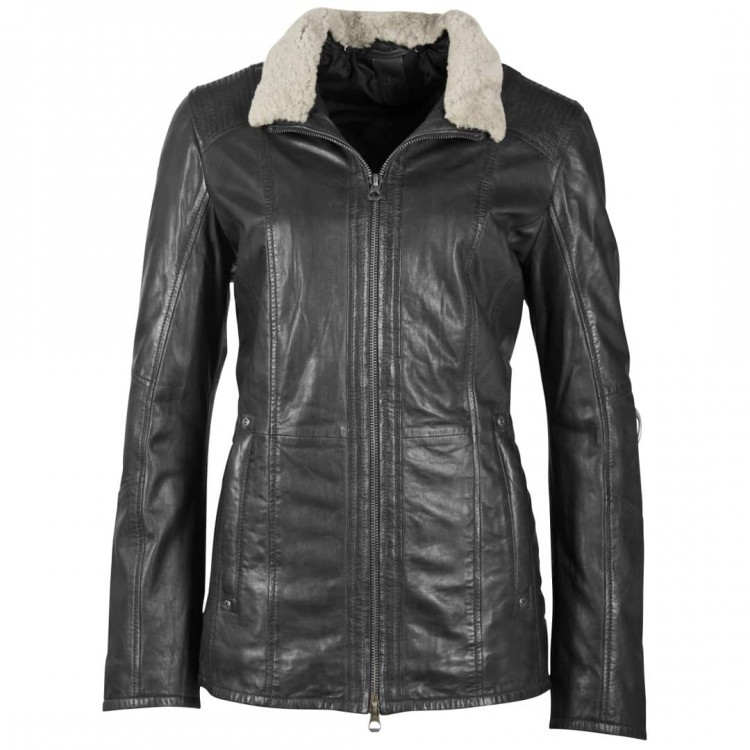 Ladies' leather jacket GIPSY | Yda