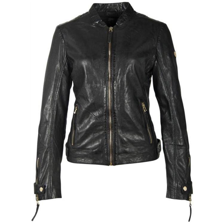 Women's leather jacket GIPSY | Luzi
