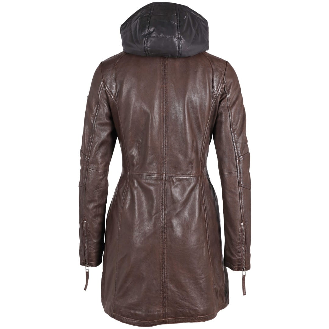 Ladies' leather coat GIPSY | Marsha