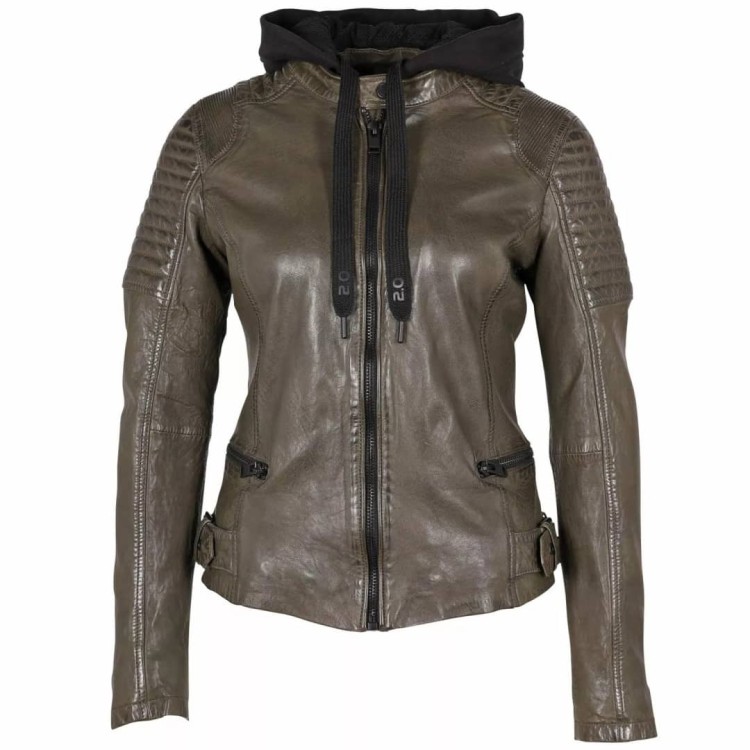 Women's leather jacket GIPSY | Taryn