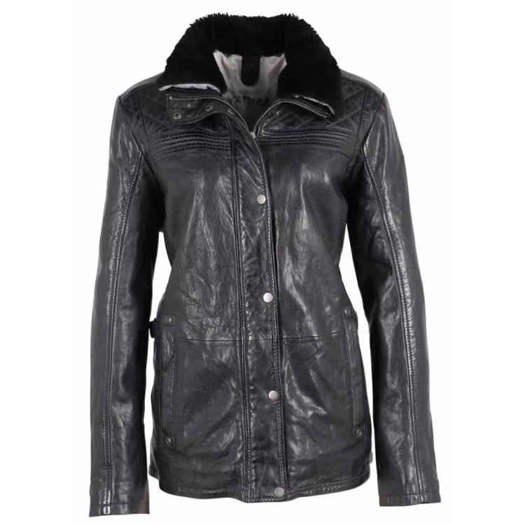 Women's leather jacket GIPSY | Winola