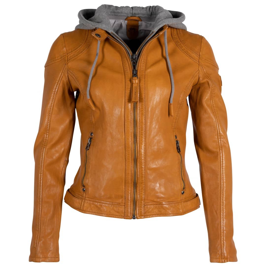 Women's leather jacket GIPSY | Anni