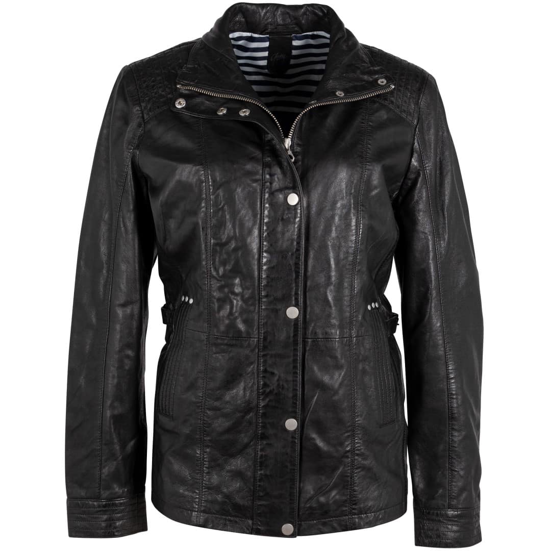 Women's leather jacket GIPSY | Izabella