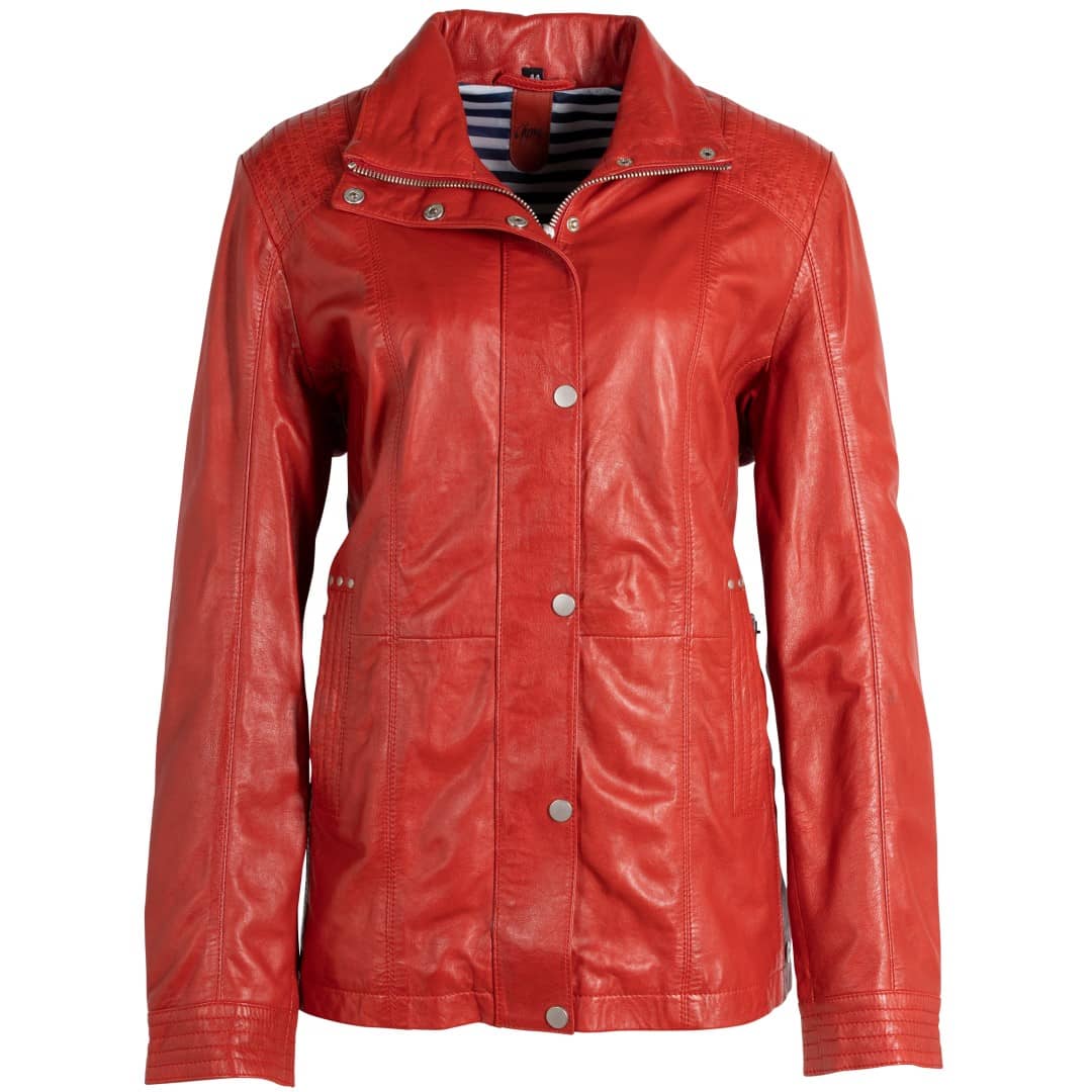 Women's leather jacket GIPSY | Izabella