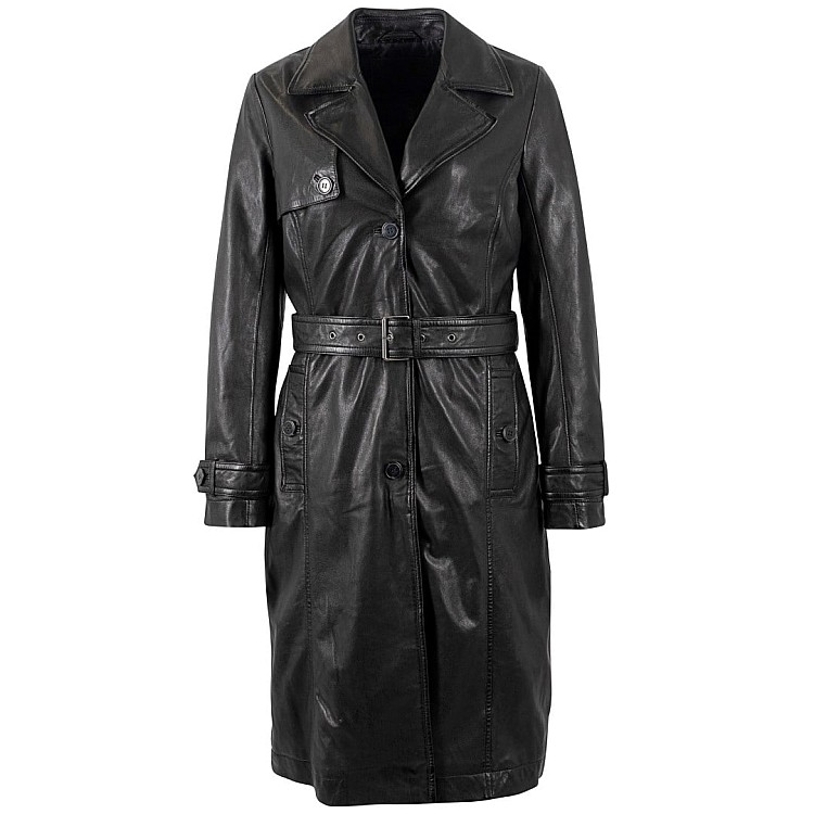 Ženski kožni kaput MAURITIUS | Liya