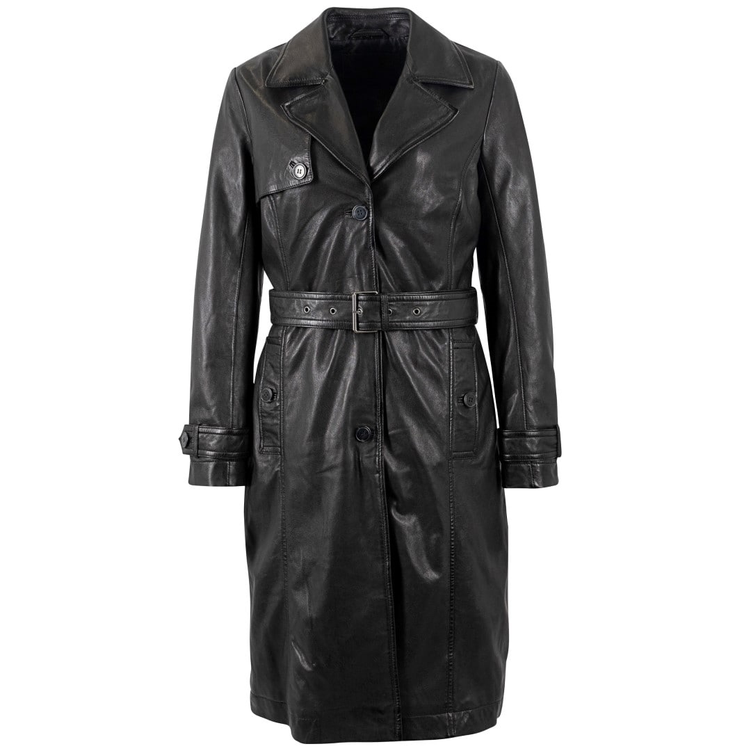 Ladies' leather coat MAURITIUS | Liya