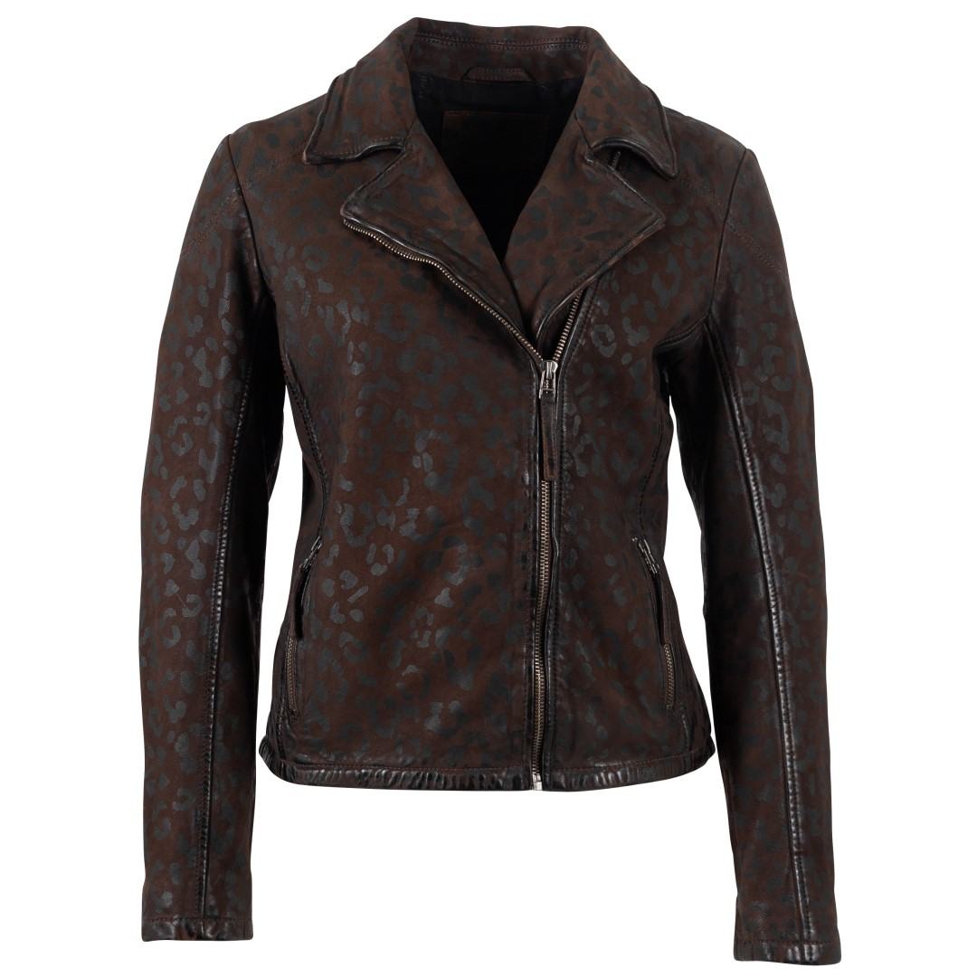 Ladies' leather jacket MAURITIUS | Meeow