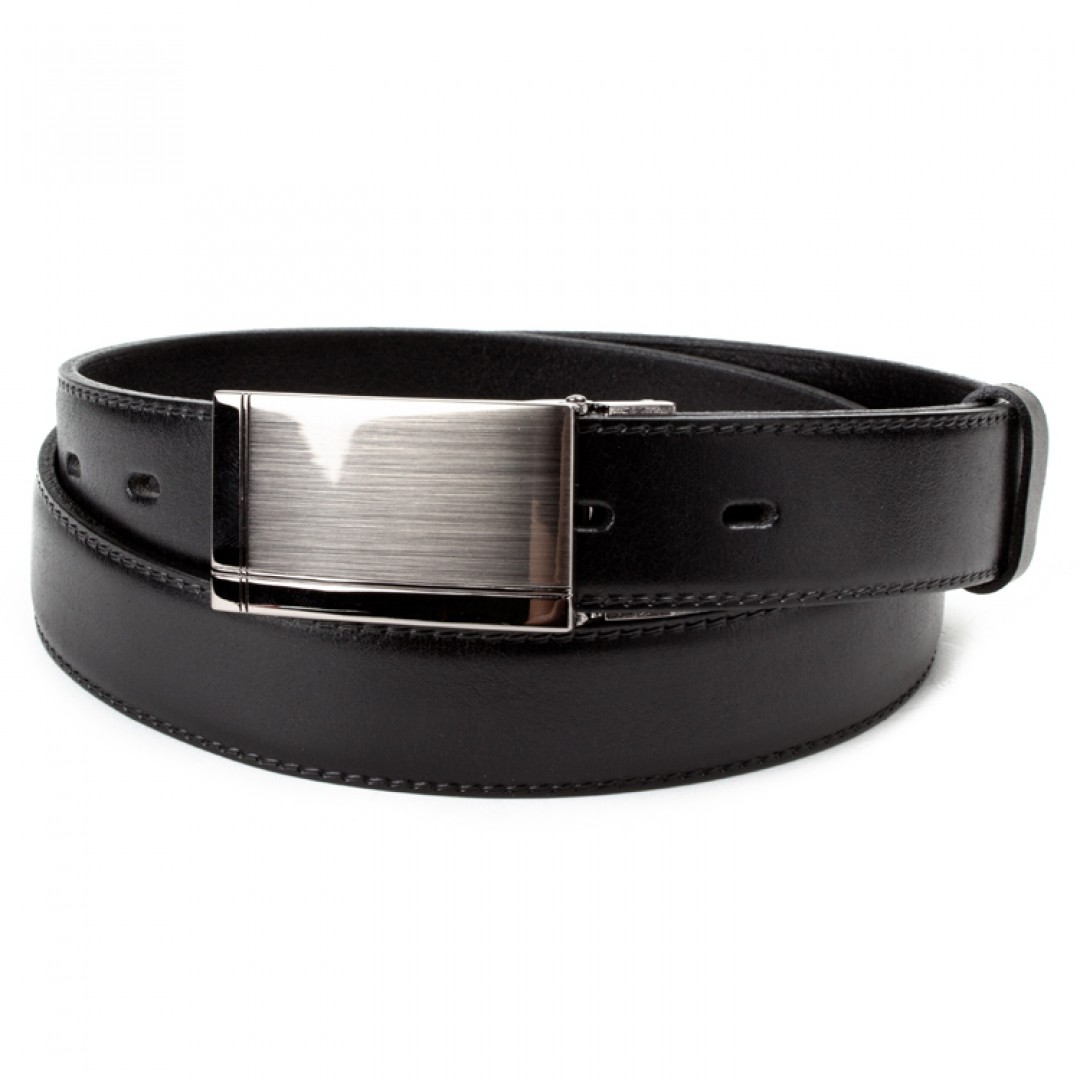 Leather belt ELEGANT men Optimist | 30-020-2PS