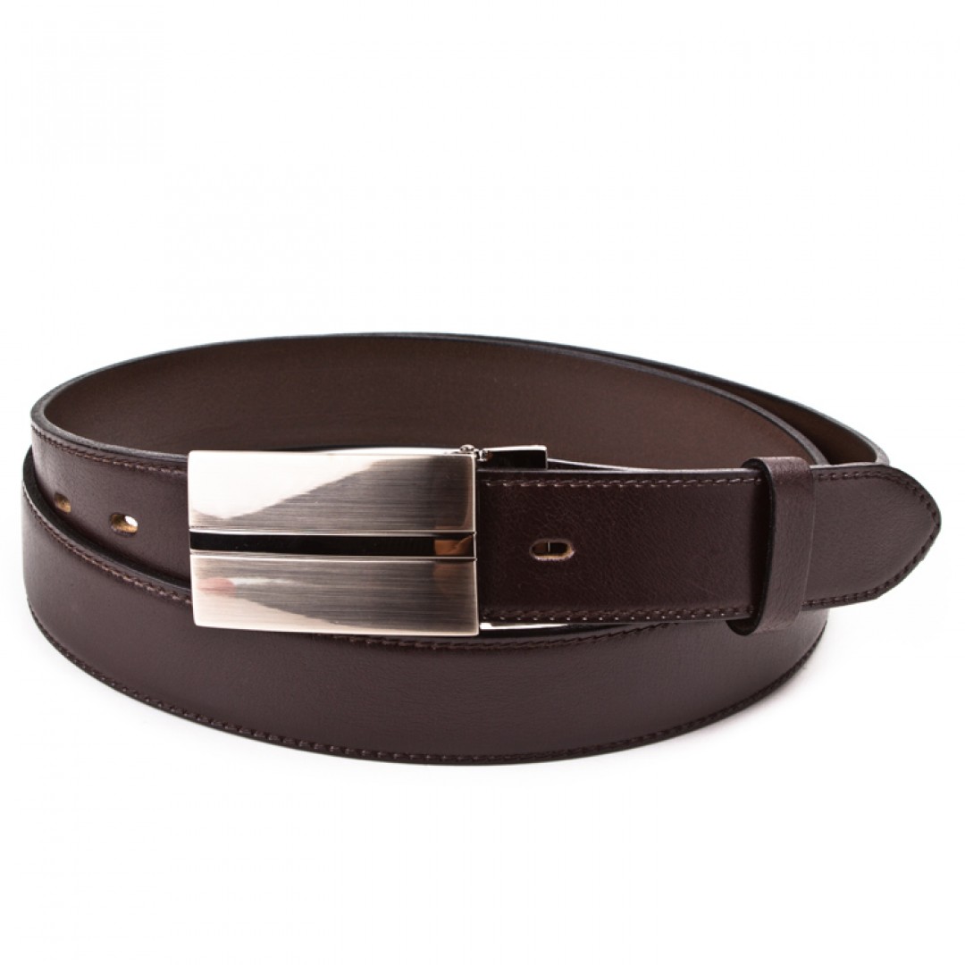 Leather belt ELEGANT men Optimist | 35-020-7PS