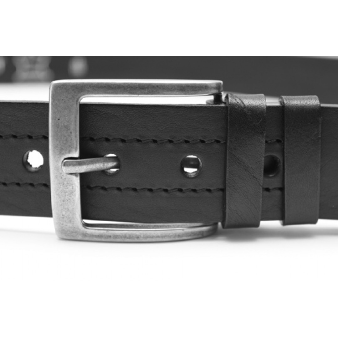Leather belt JEANS Optimist | 40-501-7