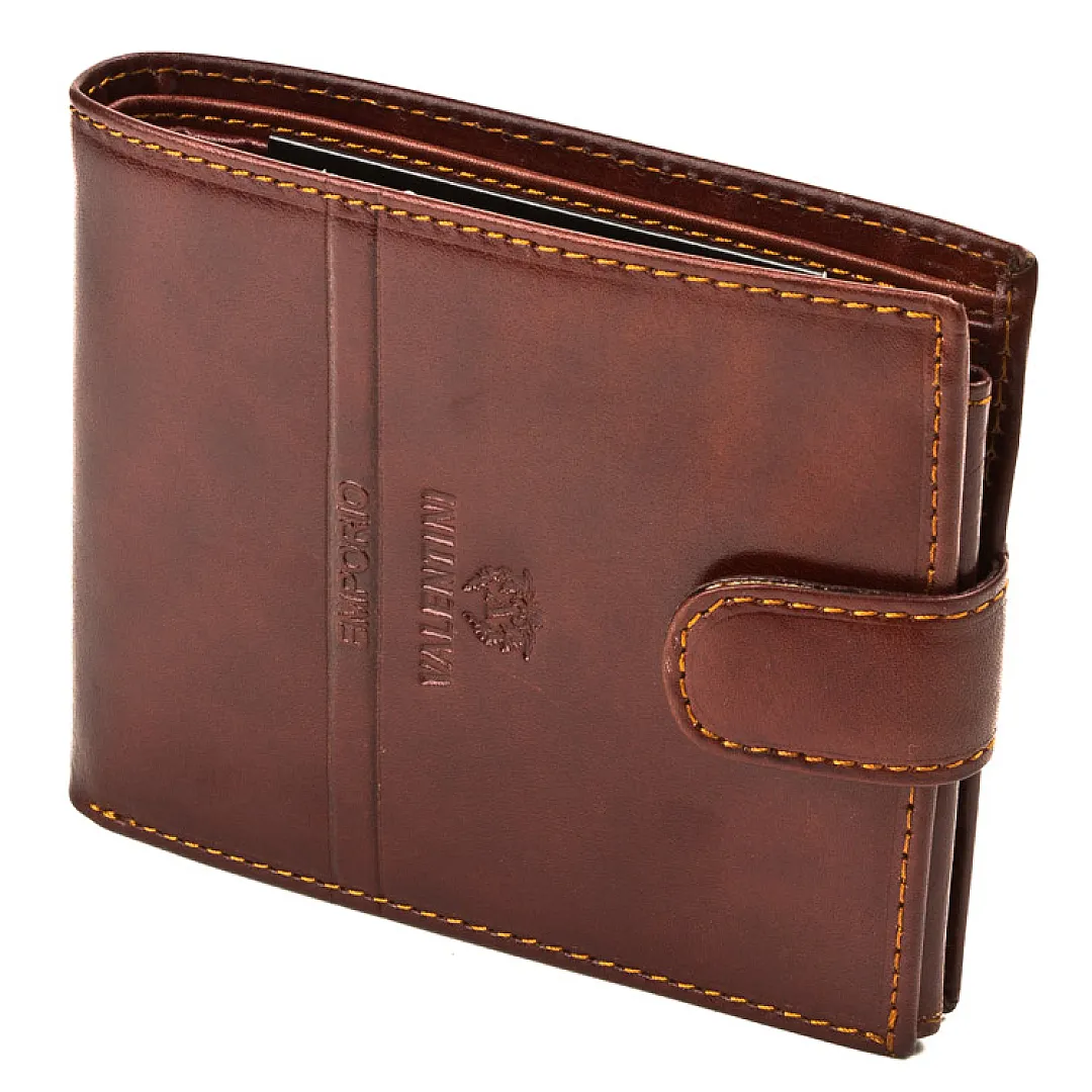 Herren Leder Geldbörse Emporio Valentini | 563-561  