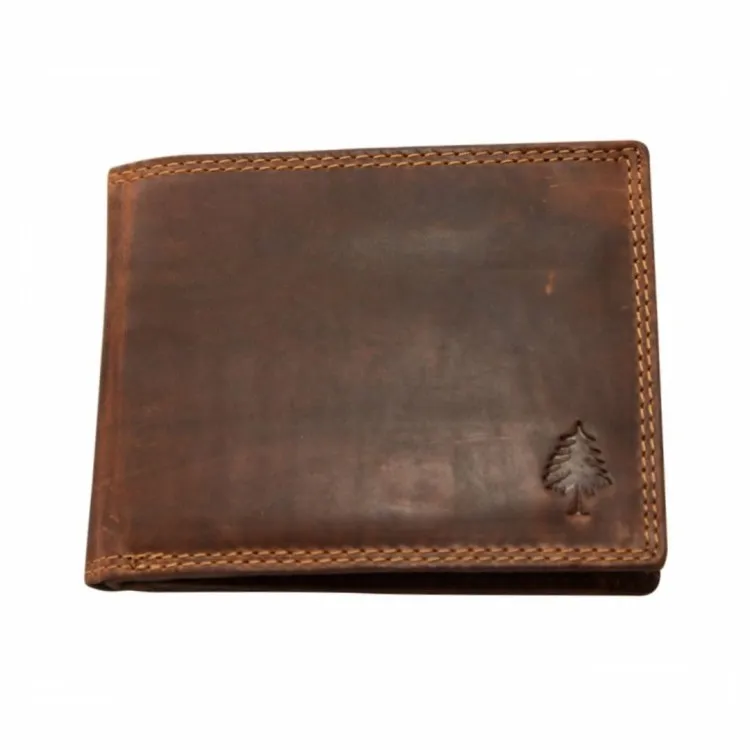 Men's leather wallet Green Wood | Jack