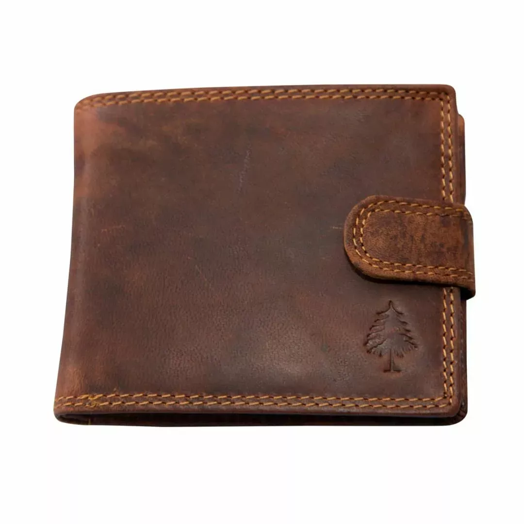 Moška usnjena denarnica Green Wood | Galeb