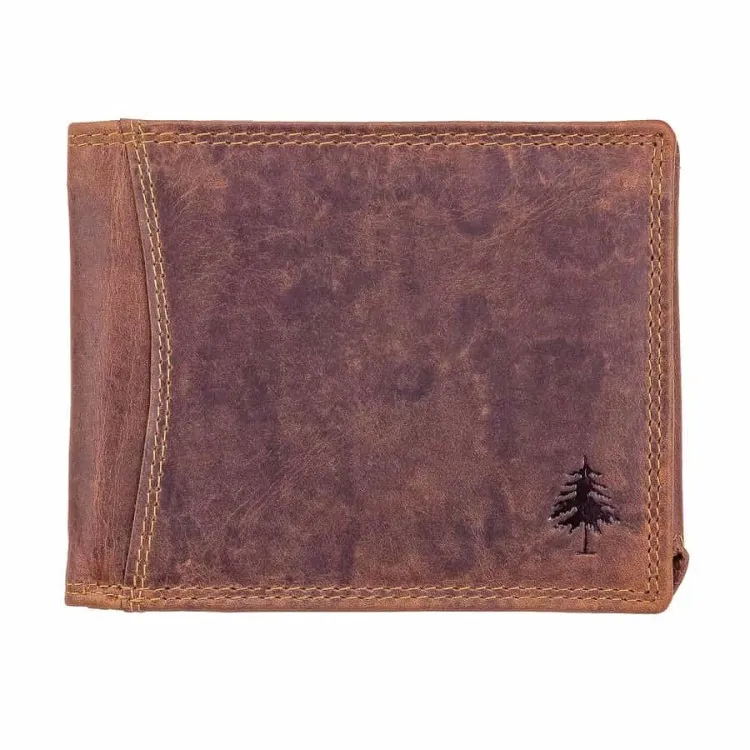 Muški kožni novčanik Green Wood | Lucas