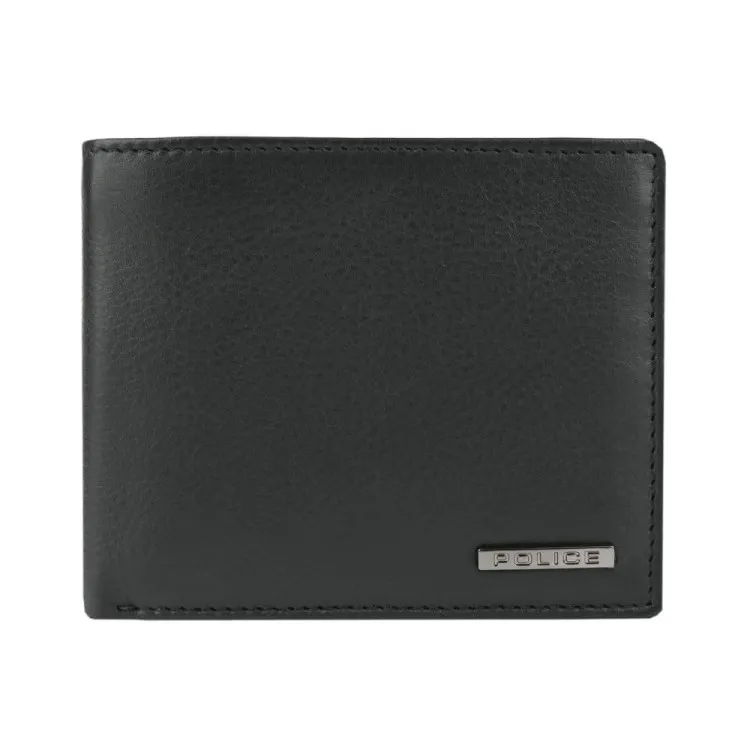 Men's leather wallet Police | Matteo